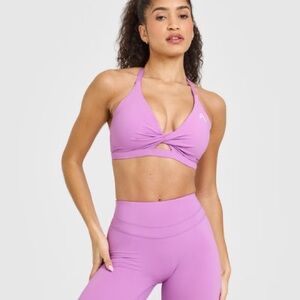 Oner Active Unified  Twist Front Sports Bra - orchid purple - M